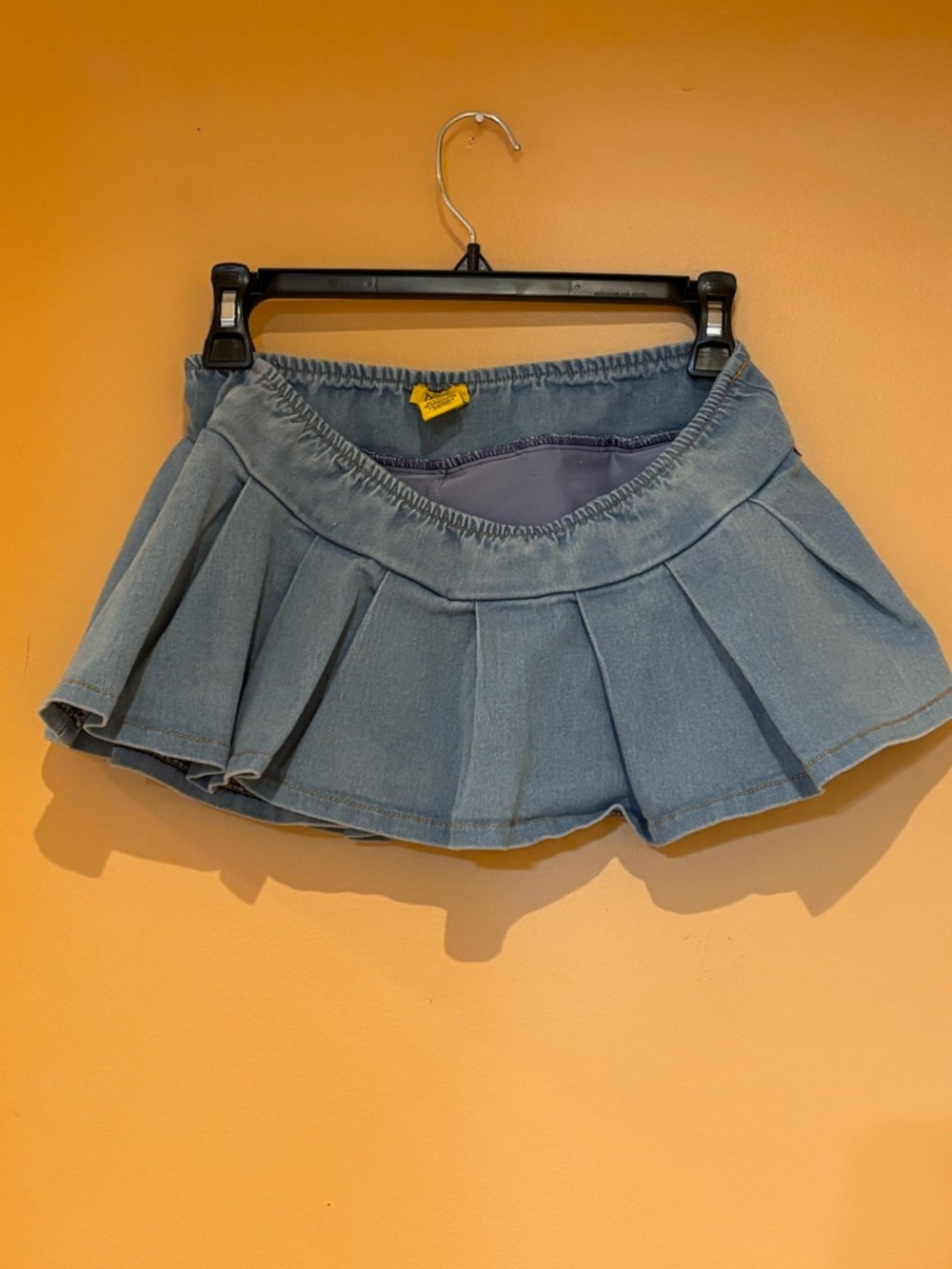 Daisy Denim Pleated Skort Size S